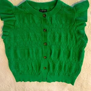 Who What Wear green vest.